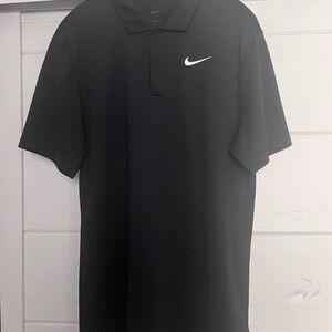 Nike Men's Polo Shirt in Black and White